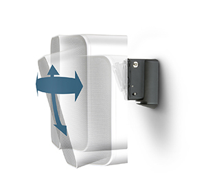 BS-WM125 WALL MOUNT BRACKET FOR BSP125 (BLACK OR WHITE)